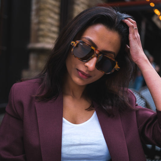 709 Square Frame - Tortoiseshell & Brown