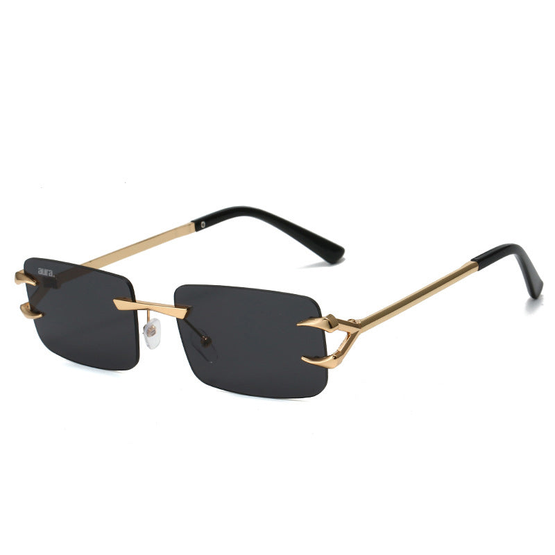 021 Rectangle Frame - Gold and Black