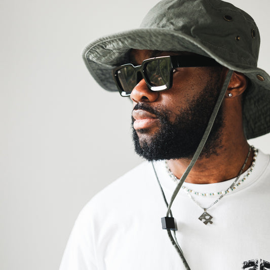 902 Square Frames - Black & Black