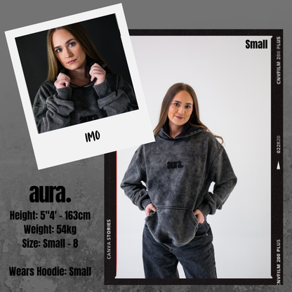 500 Edition Oversized Hoodie - Concrete Fade