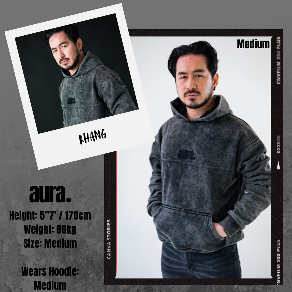 500 Edition Oversized Hoodie - Concrete Fade