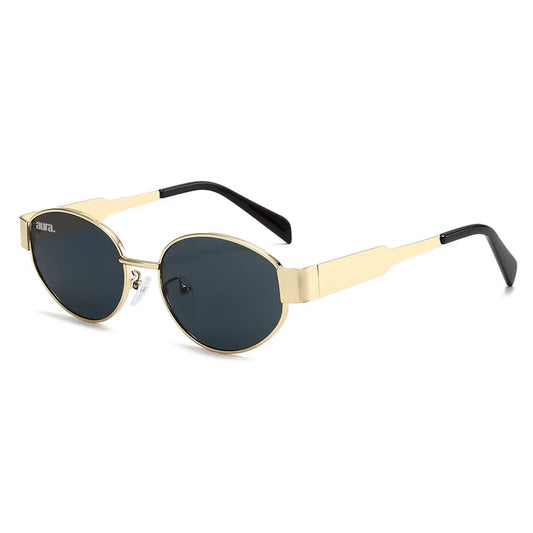 602 Oval Frames - Gold & Black