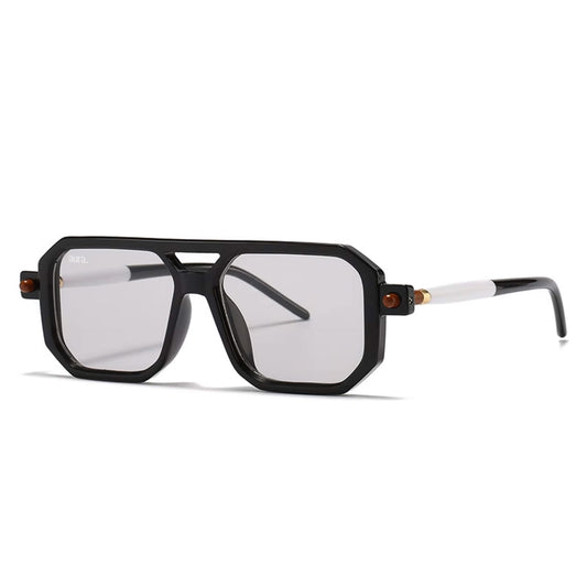 709 Square Frame - Black & Grey