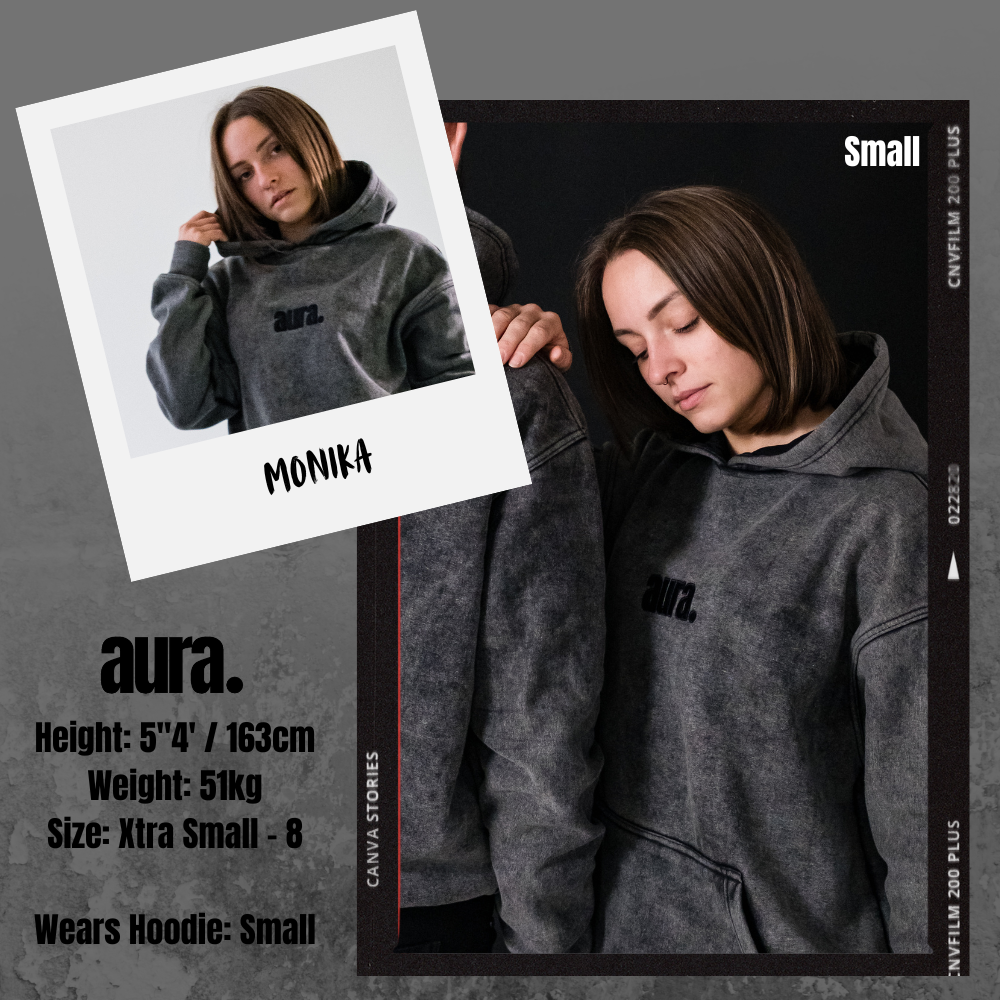 500 Edition Oversized Hoodie - Concrete Fade