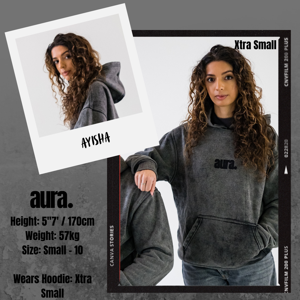 500 Edition Oversized Hoodie - Concrete Fade