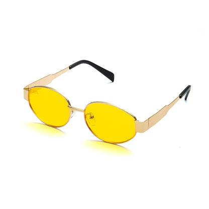 602 Oval Frames - Gold & Yellow