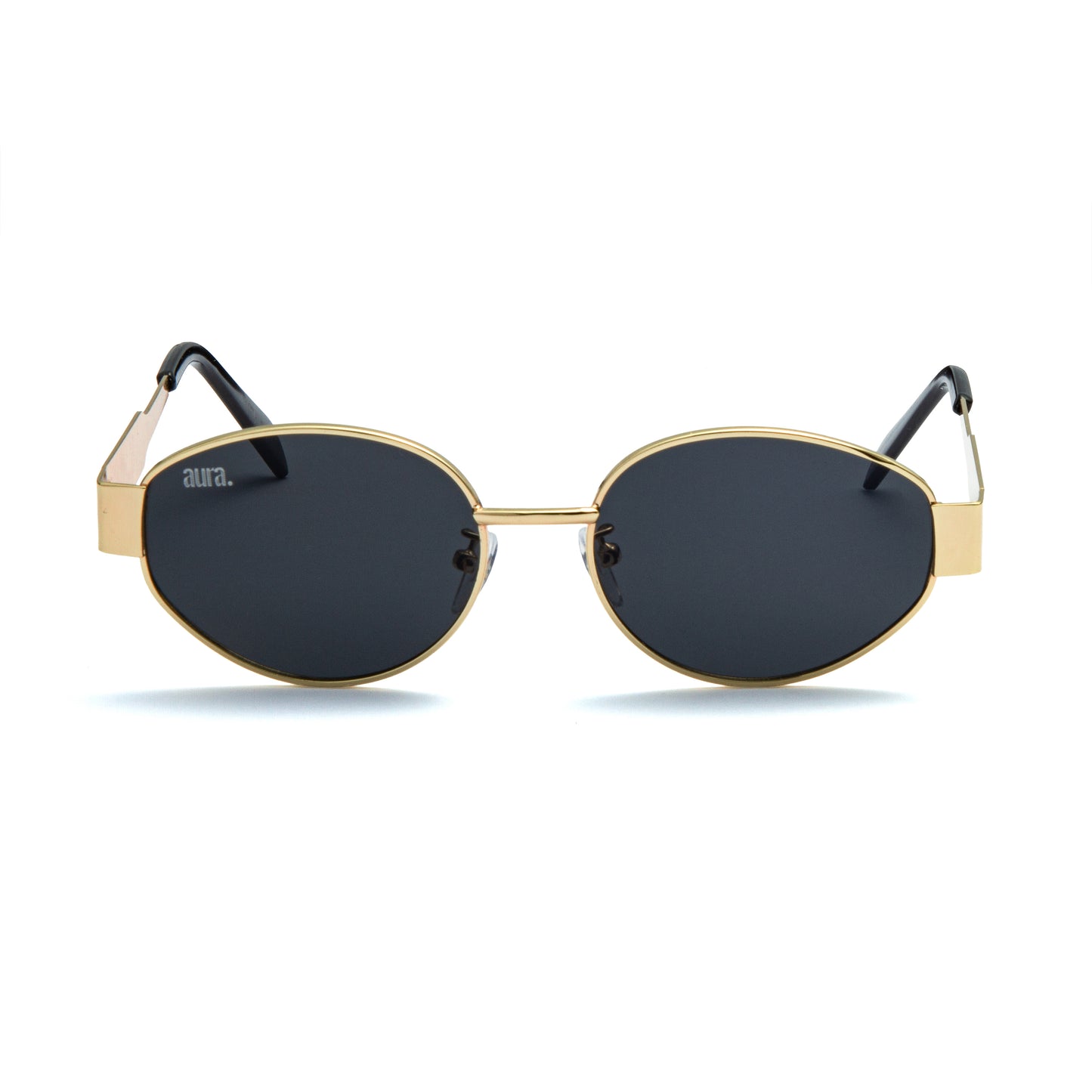 602 Oval Frames - Gold & Black