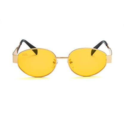 602 Oval Frames - Gold & Yellow
