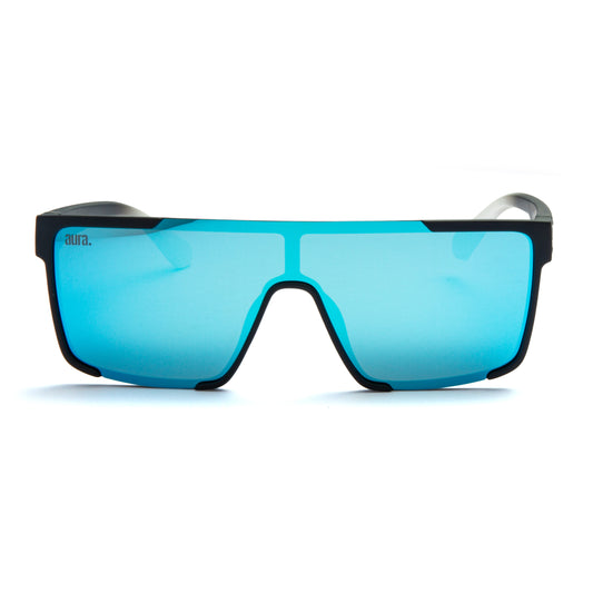 543 Square Frame - Black and Blue