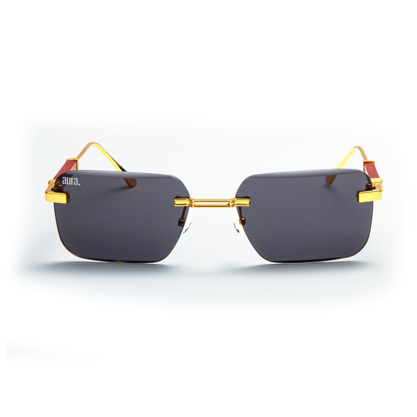 198 Rectangle Frame - Gold and Black