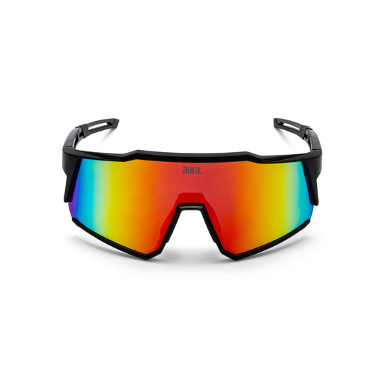 334 Wrap Around Frames - Black and Red