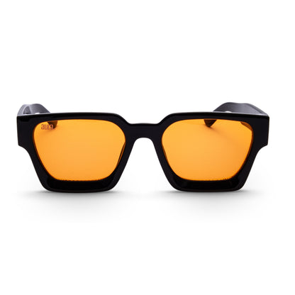 902 Square Frames - Black & Orange