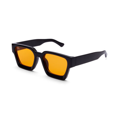 902 Square Frames - Black & Orange