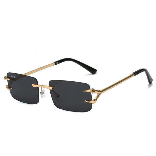 021 Rectangle Frame - Gold and Black