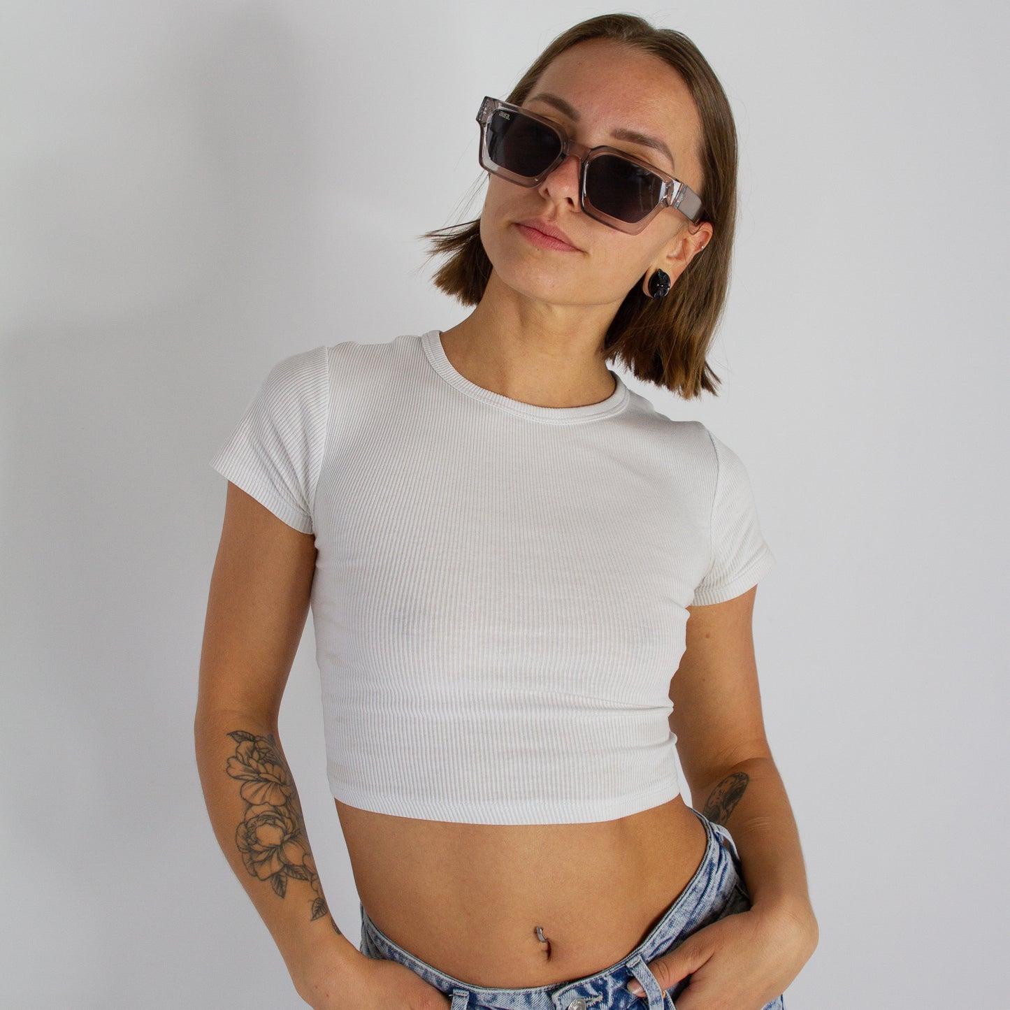 902 Square Frames - Grey and Black