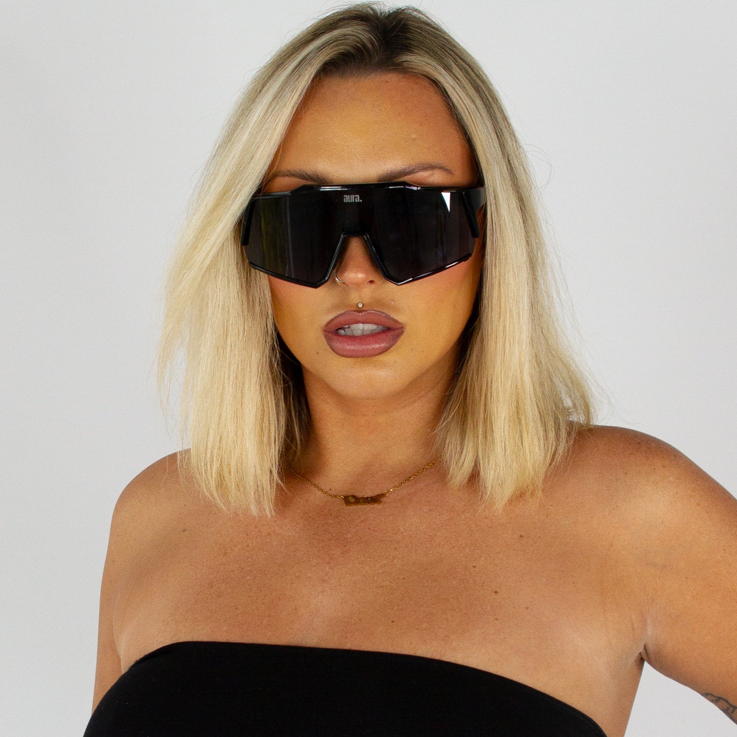 334 Wrap Around Frames - Black and Black