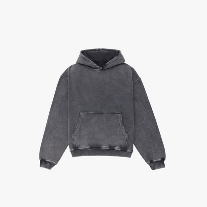 500 Edition Oversized Hoodie - Concrete Fade Back
