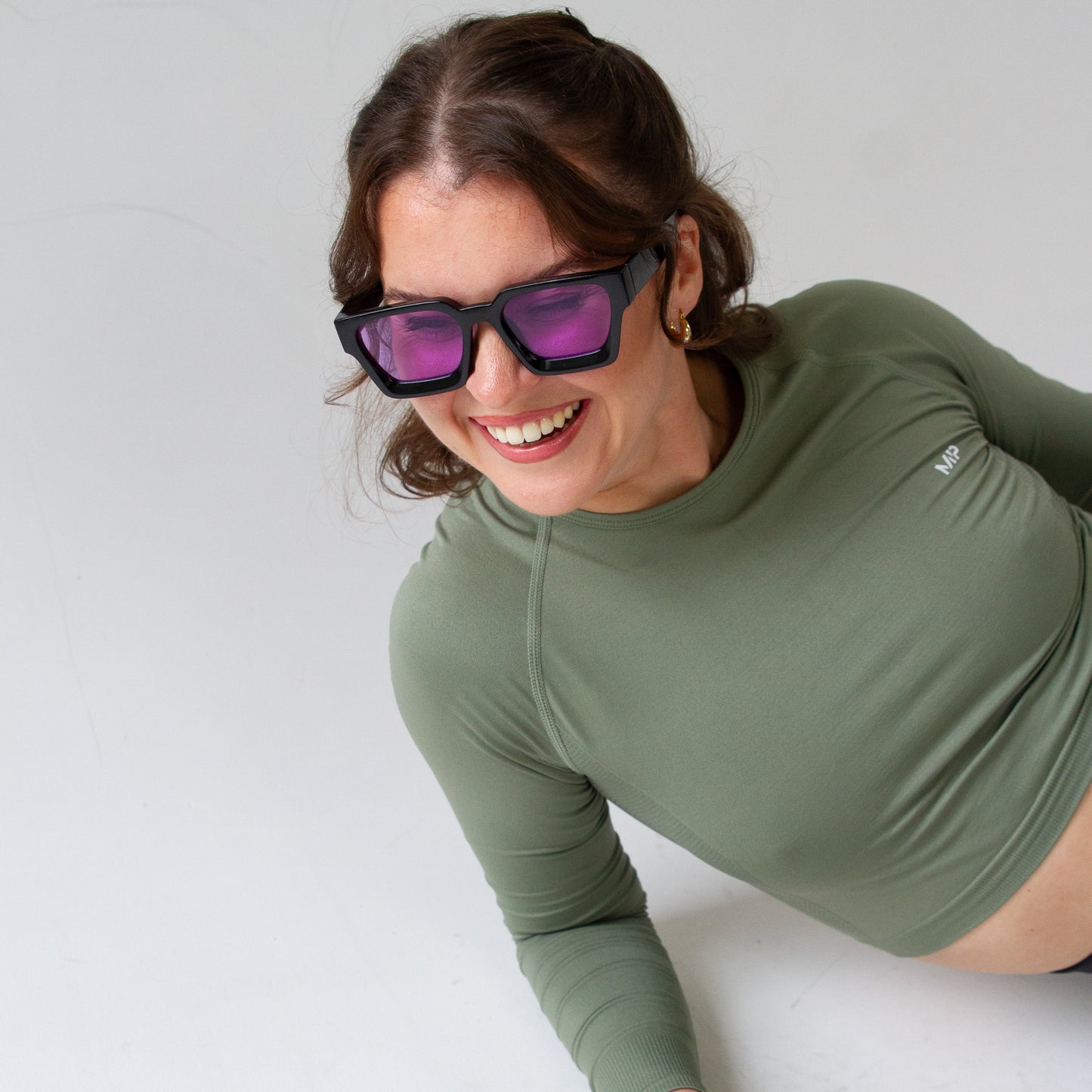 902 Square Frames - Black & Purple