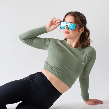 543 Square Frame - Black and Blue