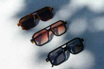 709 Square Frame - Tortoiseshell & Brown