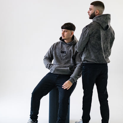 500 Edition Oversized Hoodie - Concrete Fade