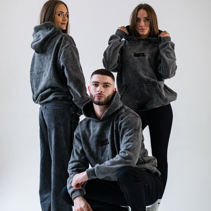 500 Edition Oversized Hoodie - Concrete Fade